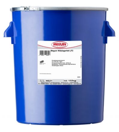 Смазка молибденовая литиевая Walzlagerfett LF2 15 кг MEGUIN 4621