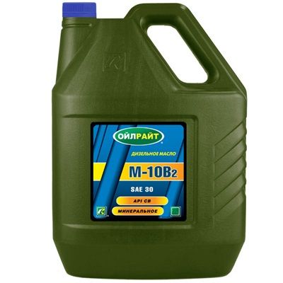 Сезонное минеральное дизельное масло М-10В2 SAE 30 CB 30л OILRIGHT 2514