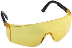 Очки STAYER защитные с регулируемыми дужками, желтые 2-110465
