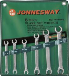 Набор ключей гаечных разрезных 8-19 мм 6 шт W24106S JONNESWAY 47328