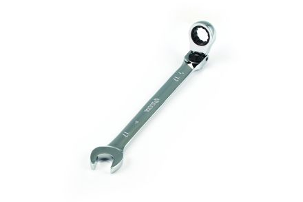 Ключ комбинированный трещоточный с шарниром 18мм SATA 46811