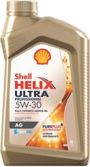 Моторное масло HELIX ULTRA Professional AG 5W-30 1 л SHELL 550046410