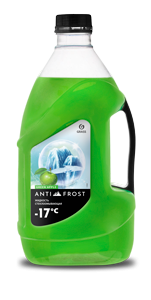 Жидкость стеклоомывающая «Antifrost -17» green apple 4 л GRASS 110309