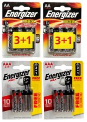 Комплект батареек AA и AAA 16 шт ENERGIZER MAX ENRMAXAA8AAA8