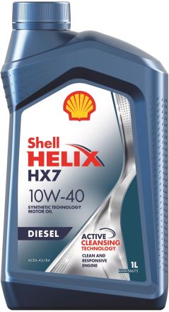Моторное масло HELIX DIESEL HX 7 10W-40 1 л SHELL 550046357