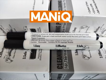 Карандаши для чистки печатающей головки термопринтера (КОМПЛЕКТ) 2 шт MANiQ TPCP-2