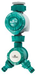 Таймер для подачи воды механический RACO с распределителем двухканальным 3/4&quot;х1&quot; 4275-55/732D