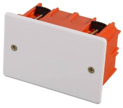 Коробка монтажная СВЕТОЗАР для полых стен, макс. напряжение 400В, с крышкой, 100х60х50мм, прямоугольная SV-54935