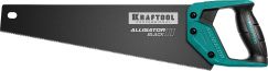 Ножовка для точного реза &quot;Alligator BLACK 11&quot; 400 мм 11 TPI 3D зуб KRAFTOOL 15205-40