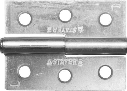 Петля дверная разъемная STAYER MASTER белая цинк левая 65 мм 37613-65-1L