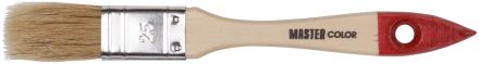 Кисть флейцевая натуральная щетина 55% топс ширина 25мм MASTER COLOR 30-0011