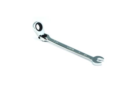 Ключ комбинированный трещоточный с шарниром 22мм SATA 46815