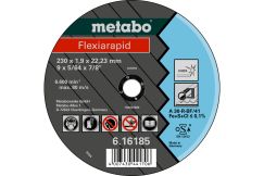 Диск отрезной Flexiarapid 125x1,6x22,23 Inox TF 41 METABO 616182000