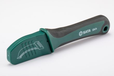 Нож для резки кабеля 185мм загнутый SATA 93474