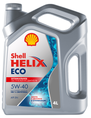 Моторное масло Helix ECO 5W-40 4 л SHELL 550058241