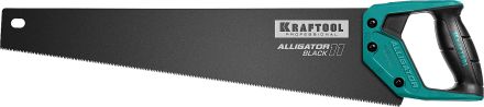Ножовка для точного реза &quot;Alligator BLACK 11&quot; 500 мм 11 TPI 3D зуб KRAFTOOL 15205-50