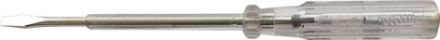 Отвертка индикаторная, белая ручка 100 - 500 В, 190 мм КУРС 56504