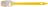 Кисть радиаторная, натуральная светлая щетина, желтая 2&quot; (50 мм) FIT 01220