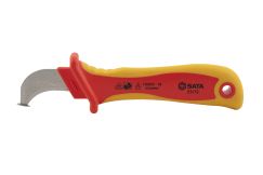 Нож диэлектрический для резки кабеля загнутый SATA 93470