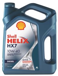 Моторное масло HELIX DIESEL HX 7 10W-40 4 л SHELL 550046373