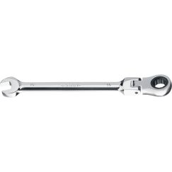Комбинированный гаечный ключ трещоточный шарнирный 10 мм ЗУБР 27101-10