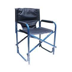 Кресло складное синее 585х450х825 мм сталь 25 мм СЛЕДОПЫТ PF-FOR-SK06	