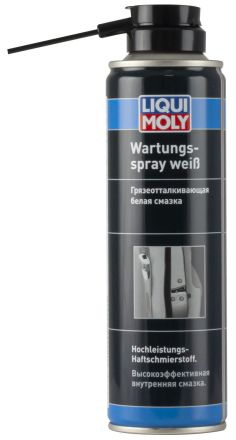 Смазка грязеотталкивающая белая Wartungs-Spray weiss 250 мл LIQUI MOLY 3953