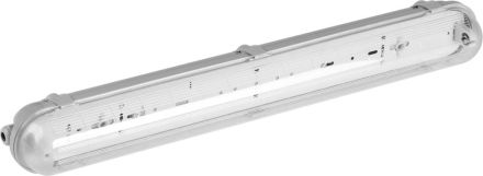 Светильник СВЕТОЗАР пылевлагозащищенный для люминесцентных ламп, Т8, IP65, G13, 1х18Вт 57610-18