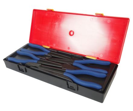 Набор инструментов слесарно-монтажного (клещи удлиненные) 4 предмета в кейсе JTC-K5042