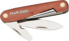 Кабельный нож раскладной лезвие развертка и отвертка 180 мм NWS 963-3-75