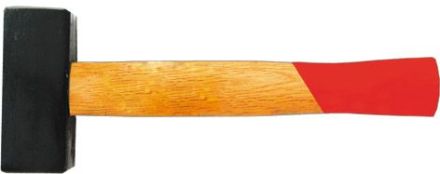 Кувалда кованая с деревянной ручкой 1,0 кг КУРС 45101