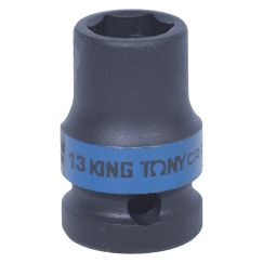Головка ударная 1/2&quot; короткая 13 мм KING TONY 453513M