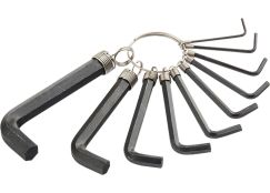 Набор ключей имбусовых HEX 1,5-10 мм 10 шт SPARTA 112665