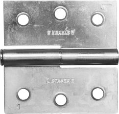 Петля дверная разъемная STAYER MASTER белая цинк левая 75 мм 37613-75-1L