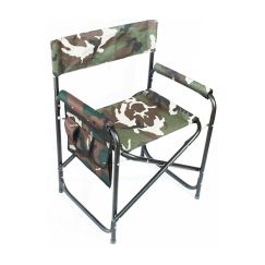 Кресло складное с карманом на подлокотнике сталь 585х450х825 мм СЛЕДОПЫТ PF-FOR-SK02	