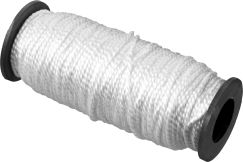 Шнур кручёный капроновый СИБИН, диаметр - 2 мм, длина - 50 м (катушка), 70 кгс 50527