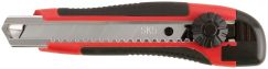 Нож технический усиленный прорезиненный серия &quot;Стронг&quot; 18мм КУРС 10180