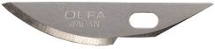 Лезвия OLFA закругленные для ножа AK-4, 6(8)х38х0,45 мм 5шт OL-KB4-R/5