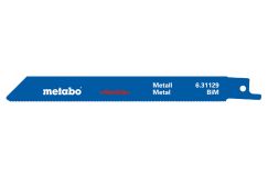 Пильное полотно для сабельной пилы 2 шт металл, classic, 150x0,9 мм METABO 631129000