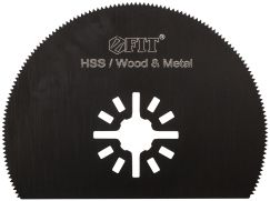 Полотно пильное фрезерованное дисковое прямое Bi-metall Co 8% 80 мм х 0,65 мм FIT 37929
