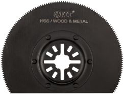 Полотно пильное фрезерованное дисковое ступенчатое Bi-metall Co 8% 87 мм х 0,65 мм FIT 37930