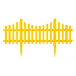 Забор декоративный Гибкий 24 х 300 см желтый PALISAD 65016