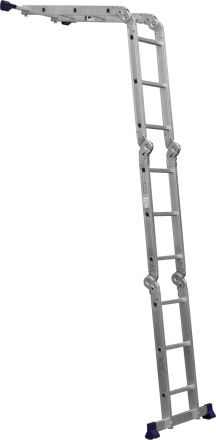 Лестница-трансформер СИБИН алюминиевая 4x3 ступени 38851