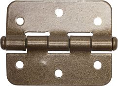 Петля накладная стальная ПН-60 цвет бронзовый металлик универсальная 60 мм 37635-60