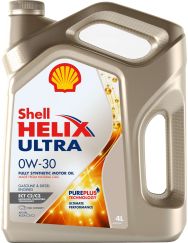 Моторное масло HELIX ULTRA ECT C2/C3 0W-30 4 л SHELL 550046375