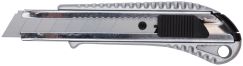 Нож технический, серия &quot;Классик&quot; 18 мм, усиленнный, метал. корпус, резиновая вставка КУРС 10172