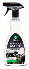 Полироль-очиститель пластика &quot;Polyrole Matte&quot; матовый блескс ароматом ванили 500 мл GRASS 110267