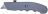 Нож для напольных покрытий, пластиковый корпус КУРС 10335