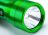 Фонарь светодиодный Aluminum (зелёный) 125мм LED CREE 3W 90LM SATA 90741A 