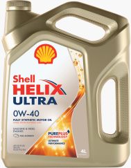 Моторное масло HELIX ULTRA 0W-40 4 л SHELL 550051578
